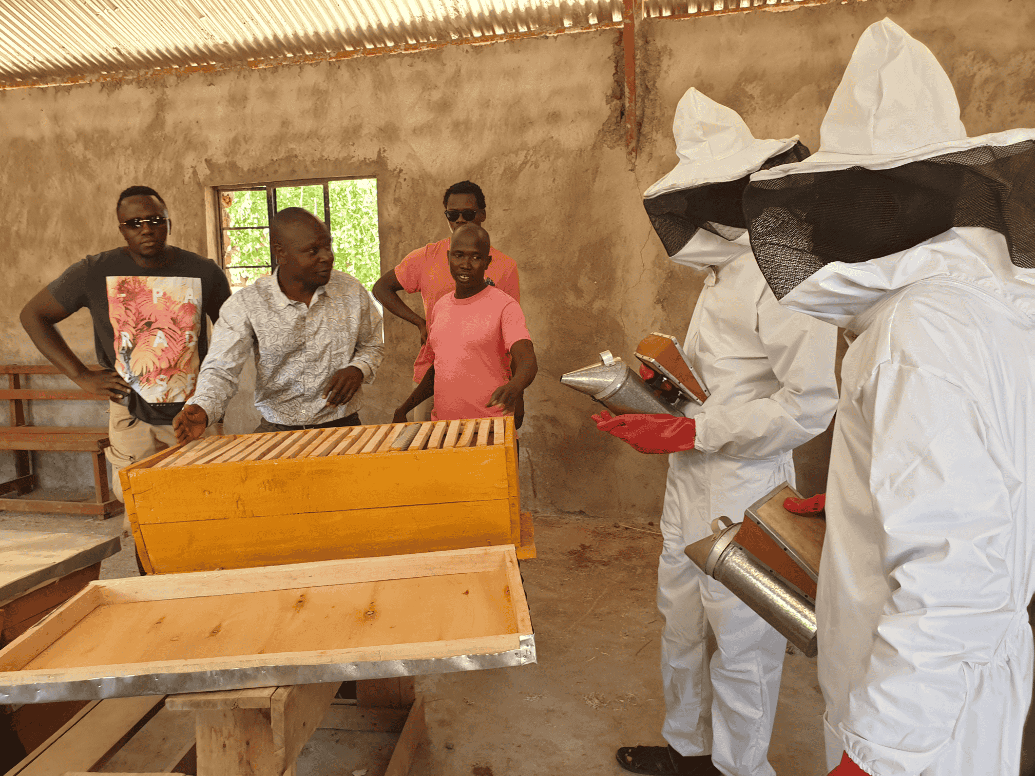 Beekeeping training in Pokot, Kenya