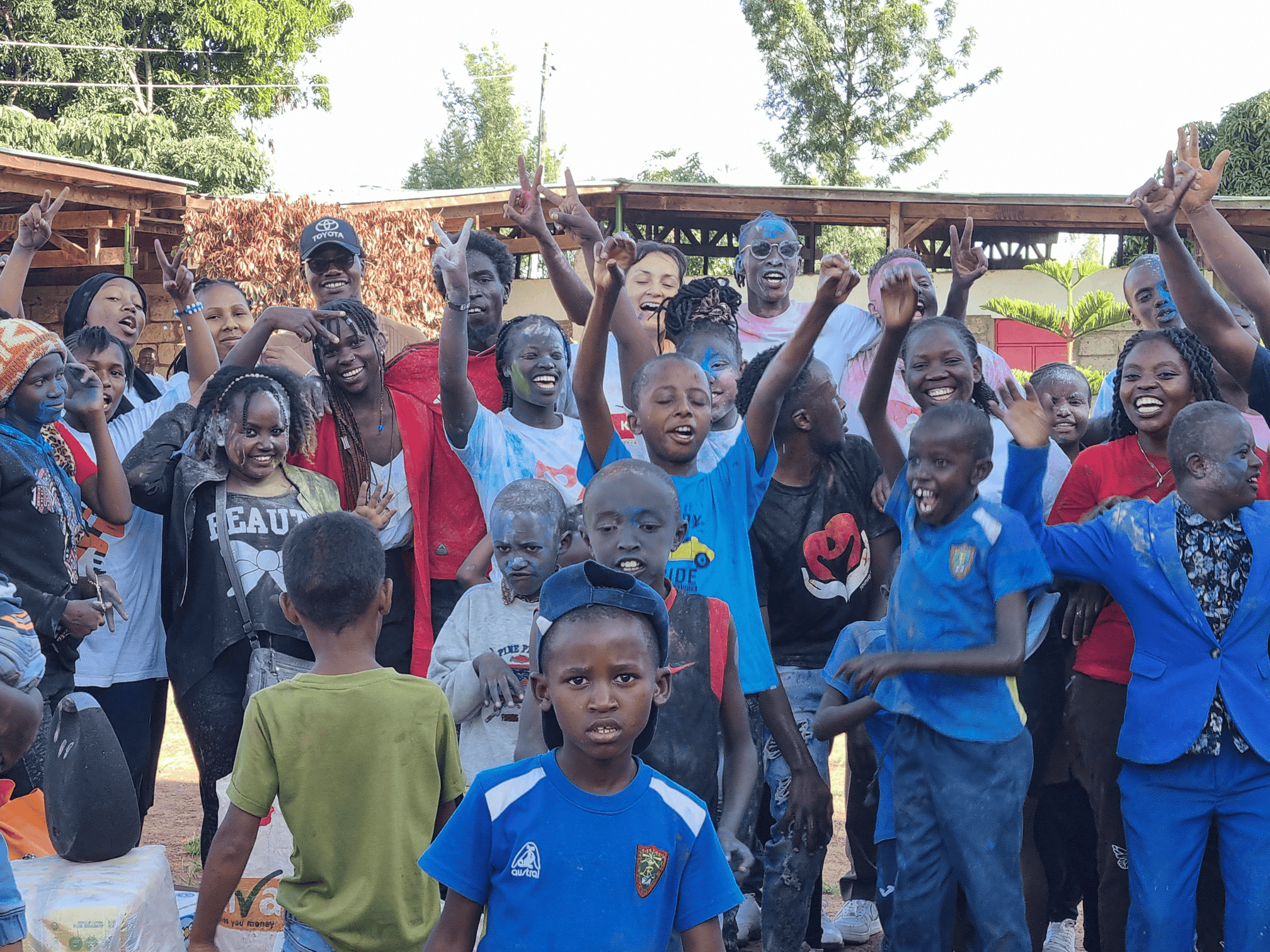 Community event in Pokot, Kenya