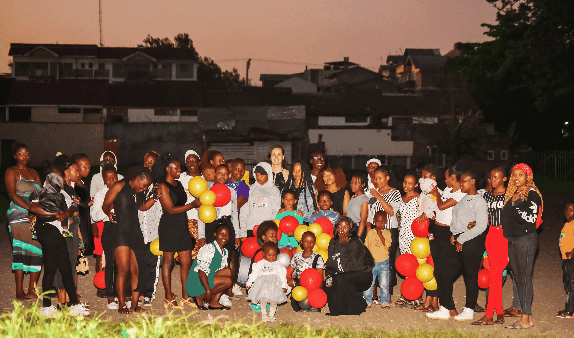 Young mothers learning entrepreneurship skills